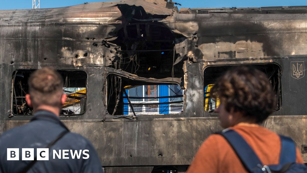 Russia intensifies attacks on Ukraine's trains in 'battle for the railways'