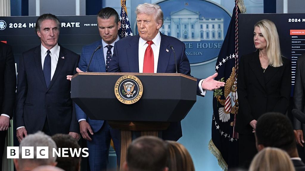 Trump deploys National Guard to Washington DC and pledges crime crackdown
