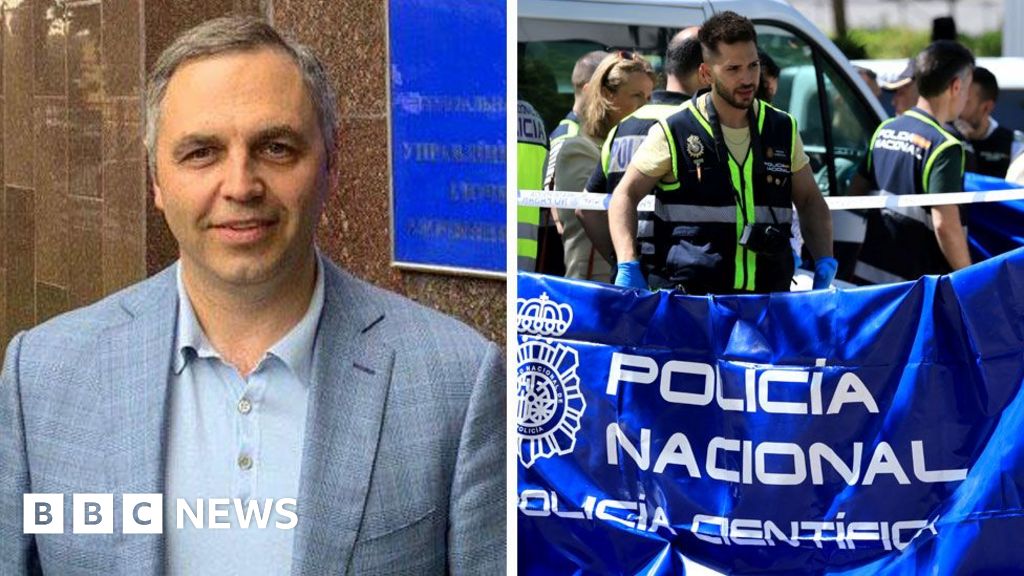 Ukrainian ex-top official shot dead outside Madrid school