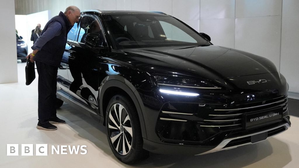 BYD: Chinese EV giant sees UK sales soar by 880%