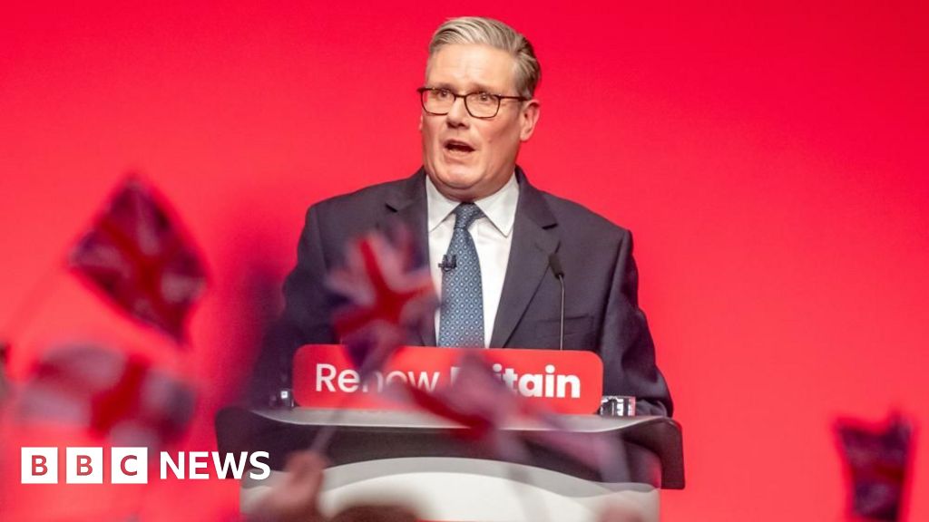 Watch: Key moments from Starmer's Labour conference speech