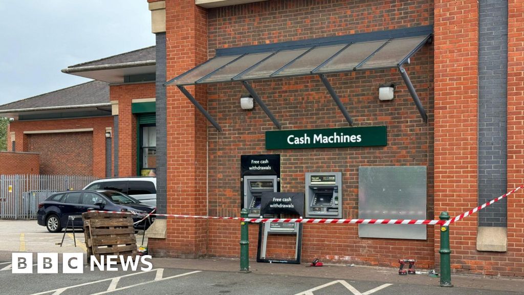 Newcastle-under-Lyme: ATM cash stolen in Morrisons store ram raid