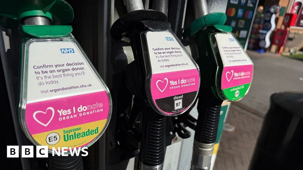 Petrol stations promote organ donation week