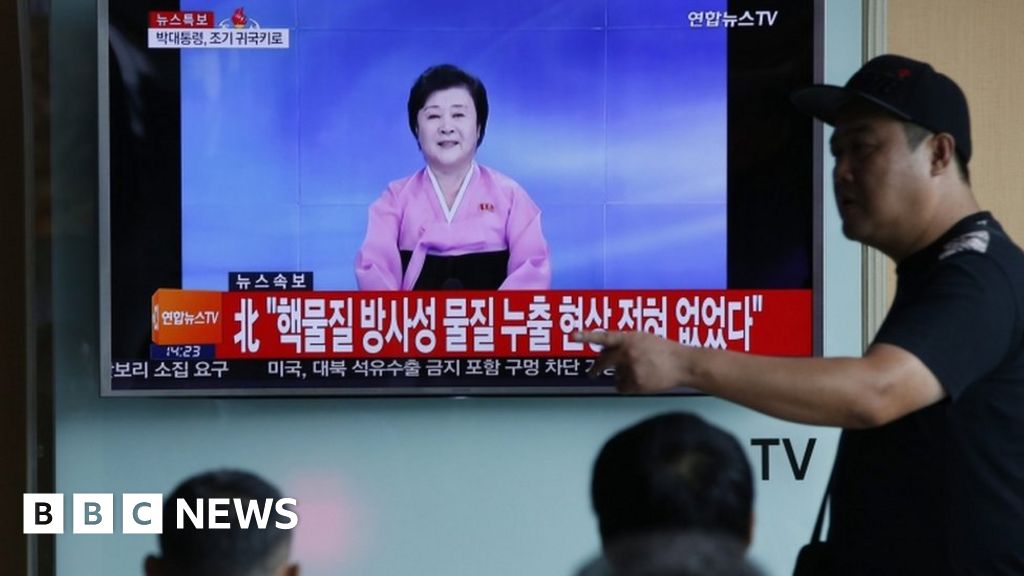 North Korea Claims Success In Fifth Nuclear Test Bbc News