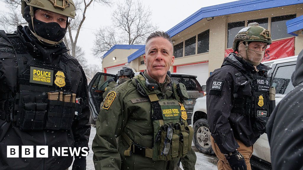 Immigration chief at centre of Trump's crackdown set to leave Minneapolis