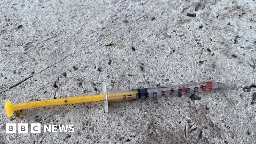 Child injured by discarded hypodermic needle on Isle of Man