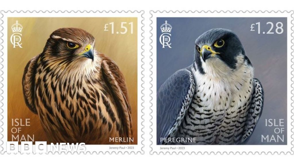 Six-stamp set 'captures beauty' of Isle of Man birds of prey