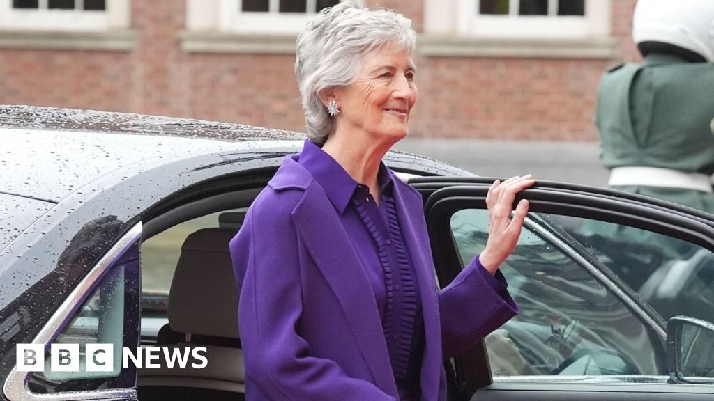 Catherine Connolly's presidential inauguration ceremony taking place