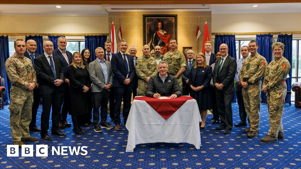 bbc.co.uk - Matty Edwards - Gloucestershire gets investment for new cyber security barracks - BBC News