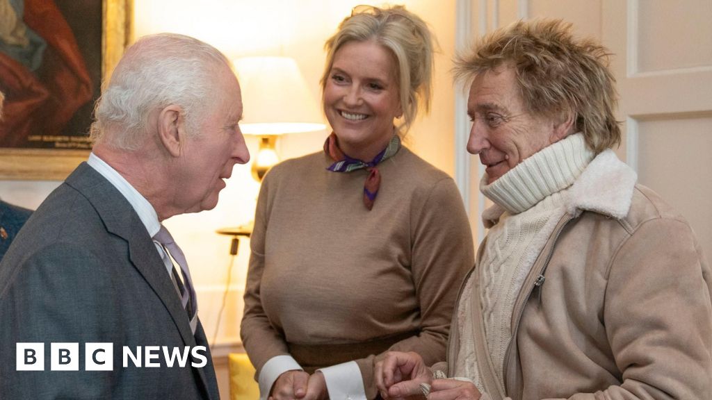 Sir Rod Stewart joins King Charles for 2125 time capsule ceremony