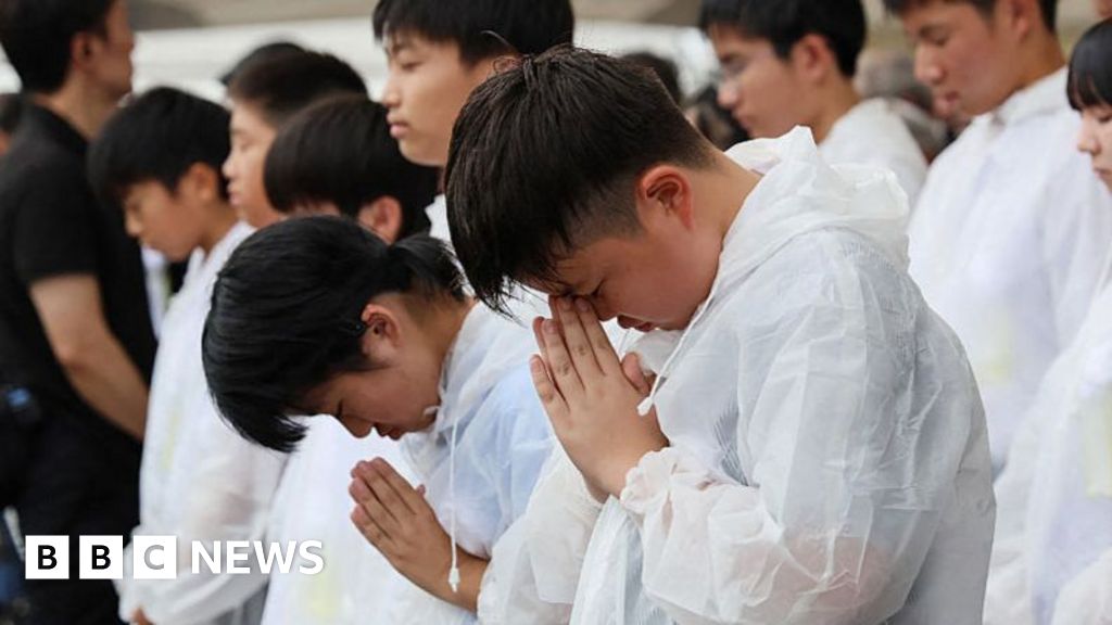 Nagasaki mayor warns of nuclear war 80 years after atom bomb attack