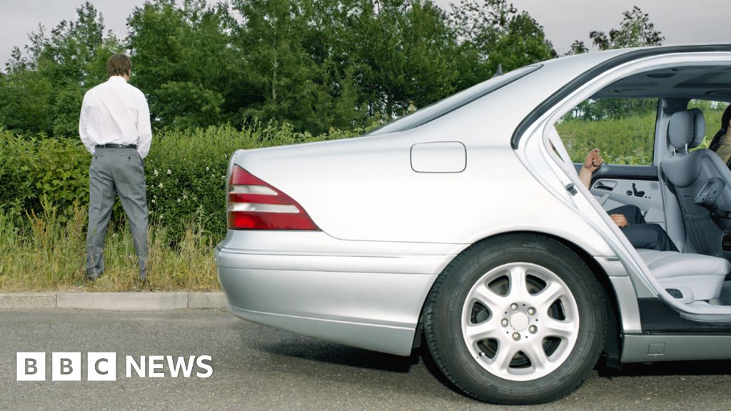 Why was a man who took a wee in a layby fined for littering?