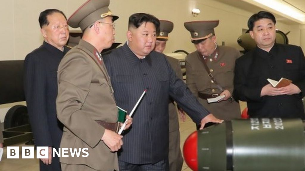 North Korea Asserts First Evidence Of Tactical Nuclear Weapons   BBC News