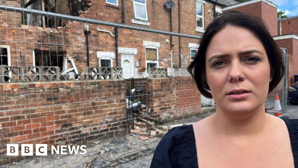 Mum's shock at devastating blast hours before moving