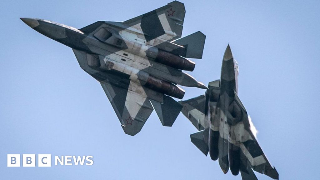 Ukraine says it downed three Russian Su-34 warplanes