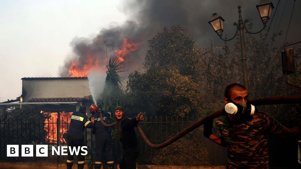 Greece battles wildfires, evacuating residents near Athens