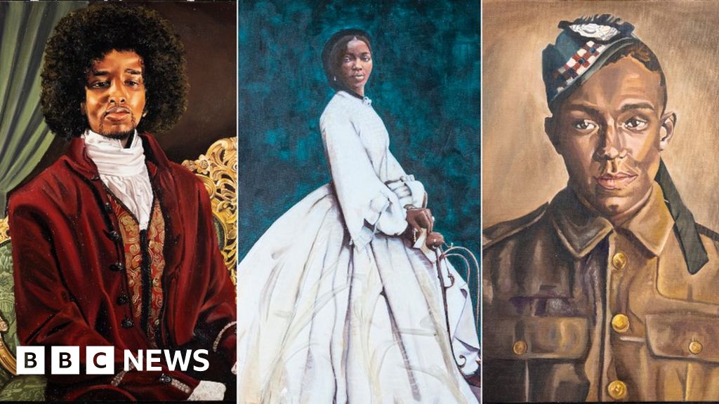 The African figures 'forgotten' by England's cultural past - BBC News