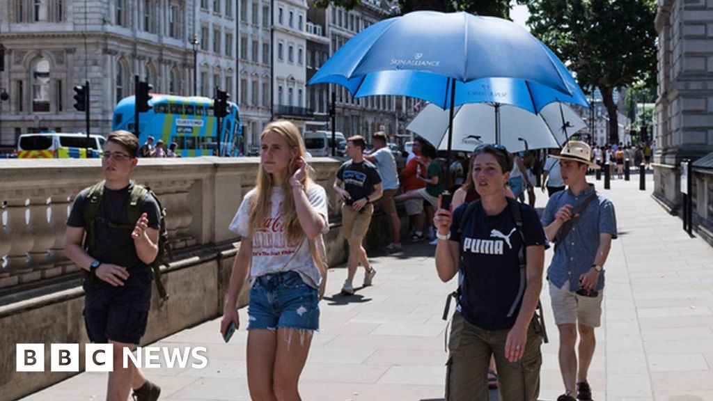 UK heatwave sees temperatures above 40C for first time – BBC