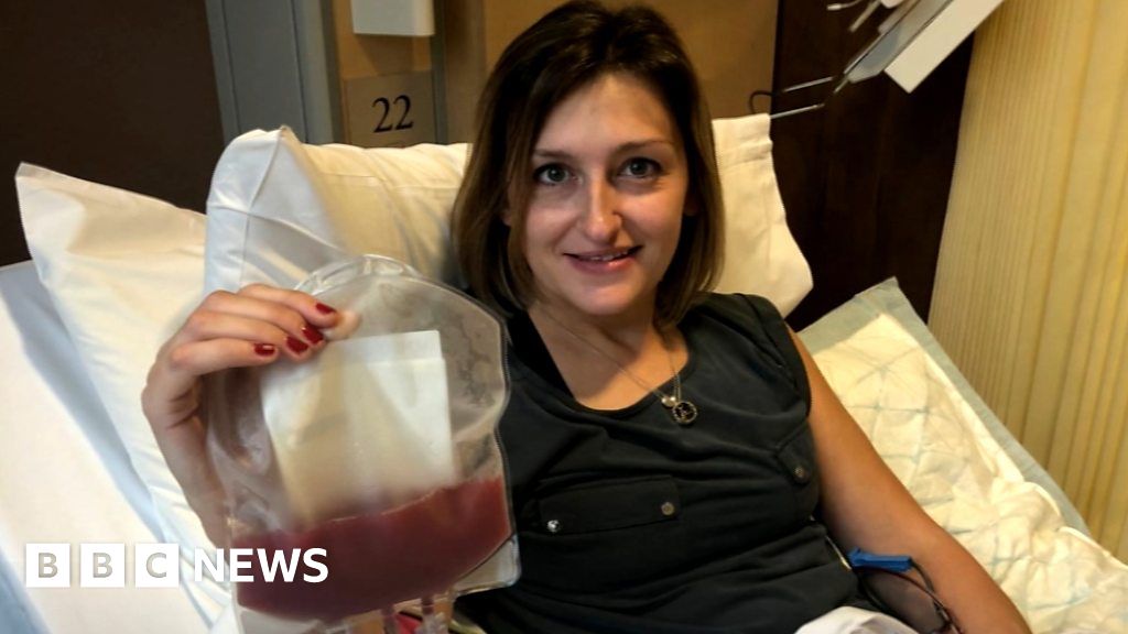 How I became a blood stem cell donor BBC News