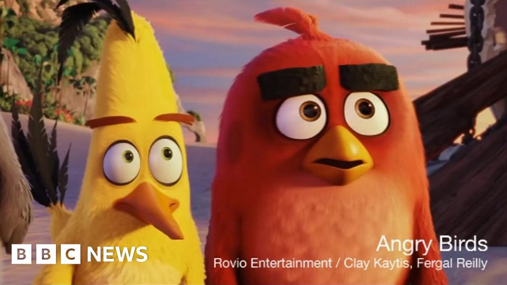 Cinema apologises for showing Angry Birds horror trailer - BBC News