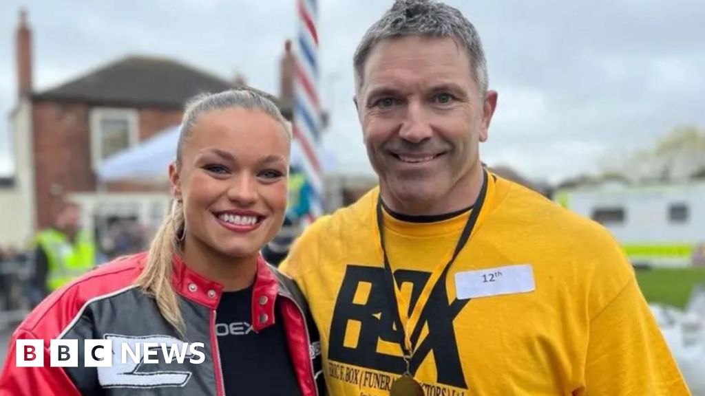bbc.co.uk - Oliver Wright - Gladiators star Jodie Ounsley 'heartbroken' after father's death - BBC News