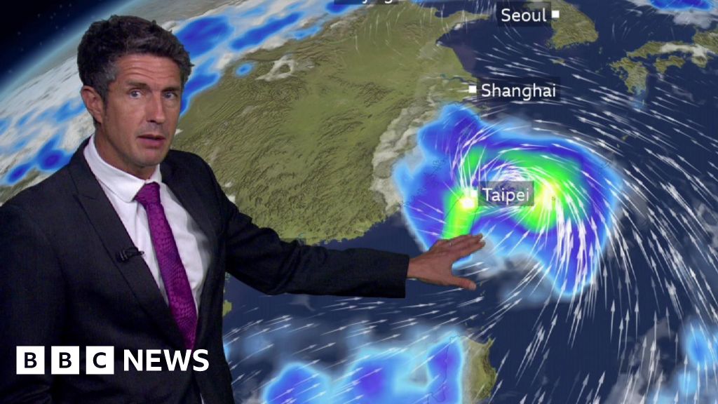 Watch: Typhoon Bavi forecast to bring heavy rains and floods to Taiwan, Japan and China