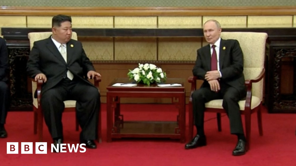 Vladimir Putin thanks Kim Jong Un for North Koreans fighting in Ukraine thumbnail