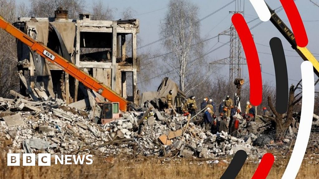Ros Atkins on… How Ukraine’s deadly New Year attack unfolded