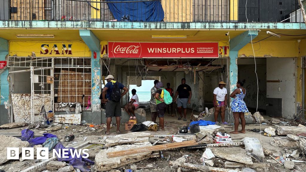 Scavenging for food in streets - desperation takes hold in Jamaica after hurricane