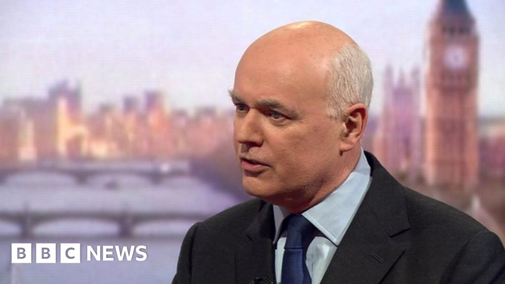 Iain Duncan Smith I Didn T Want To Resign It S Painful BBC News    88862312 P03nd98x 