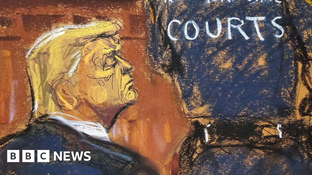 トランプ大統領が初めて有罪判決を聞いた瞬間