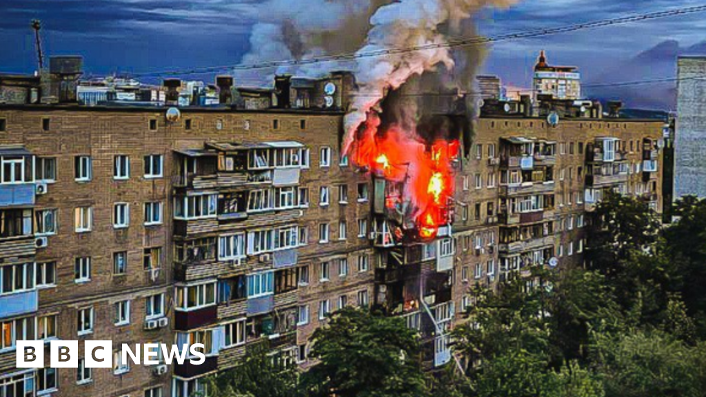 Biggest drone strike hits Ukraines second city