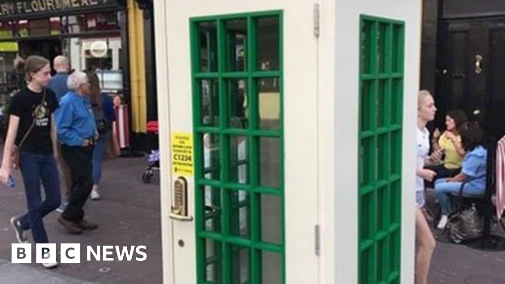 New defibrillator lifeline for 'old' Irish phone boxes BBC News