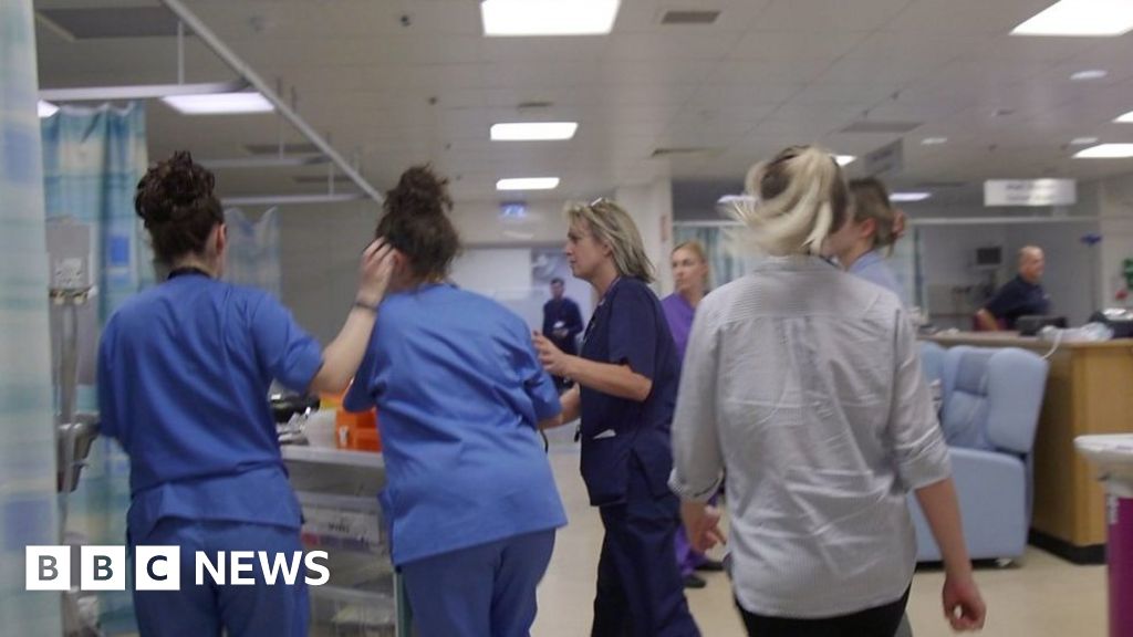 Aande Nhs Staff At Royal Gwent Hospital Talk About Pressures Bbc News