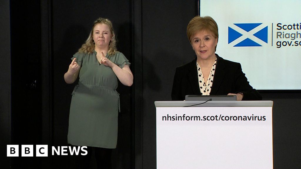 Coronavirus: Sturgeon Says 'we Are All Willing You On Boris' - BBC News