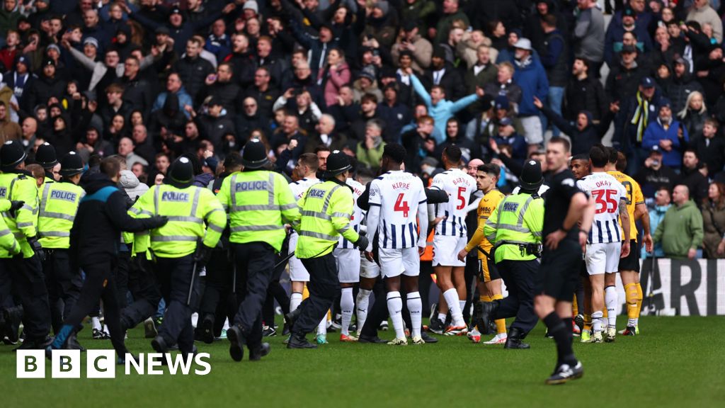 Six arrested as fans condemn West Brom v Wolves crowd trouble