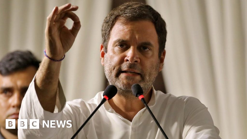 Rahul Gandhi The Rise Of Indias Political Scion Bbc News