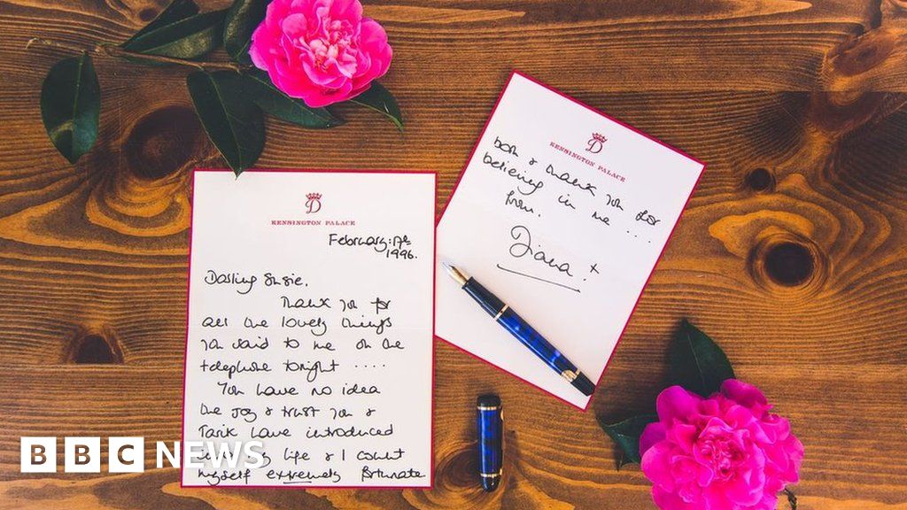 Princess Diana's letters sell for £145,550 at Cornwall auction