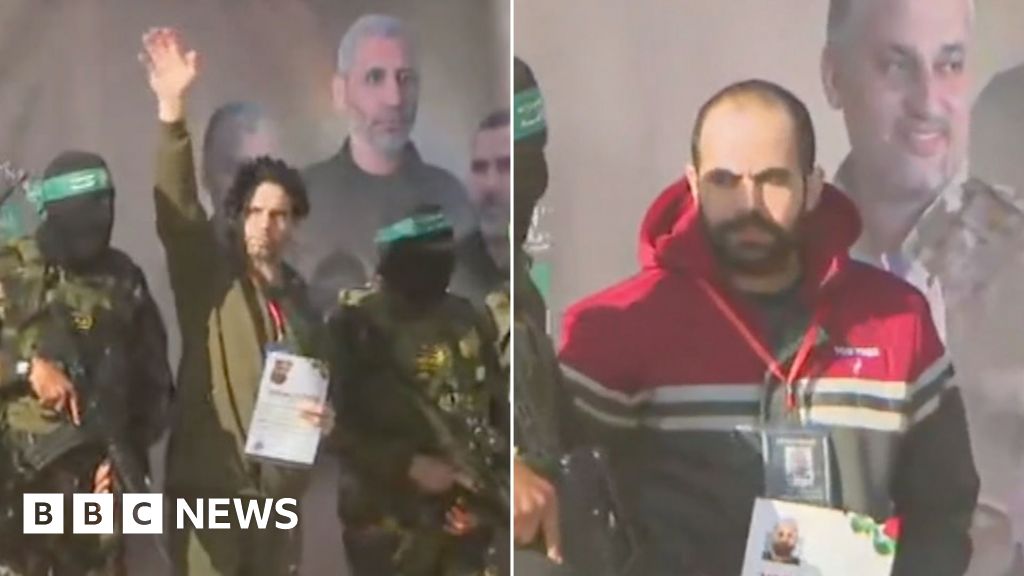 Two Israeli hostages handed to Red Cross in Khan Younis