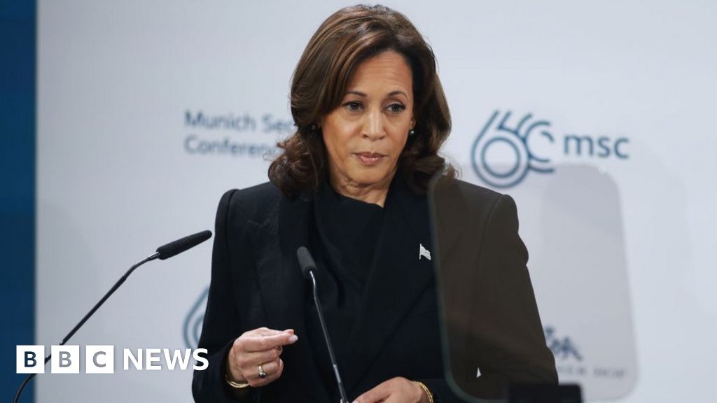 Harris says Russia 'responsible' for Navalny's death