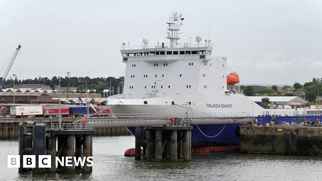 Ferry freight service axed after fire