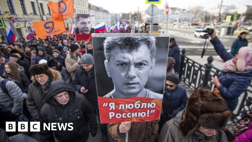 Boris Nemtsov Killing Supporters March In Moscow Bbc News 