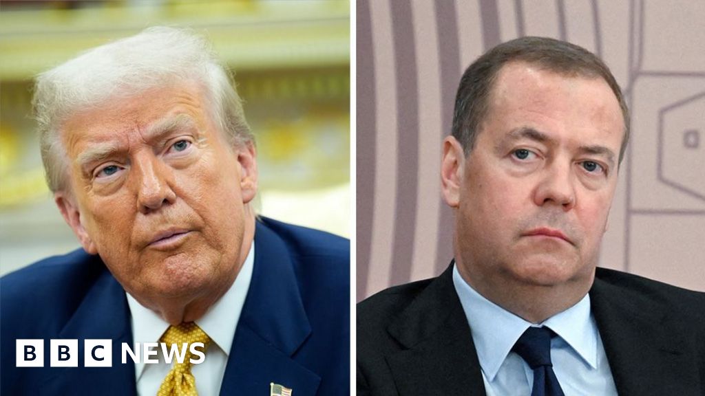 Trump moves nuclear submarines after ex-Russian president’s comments