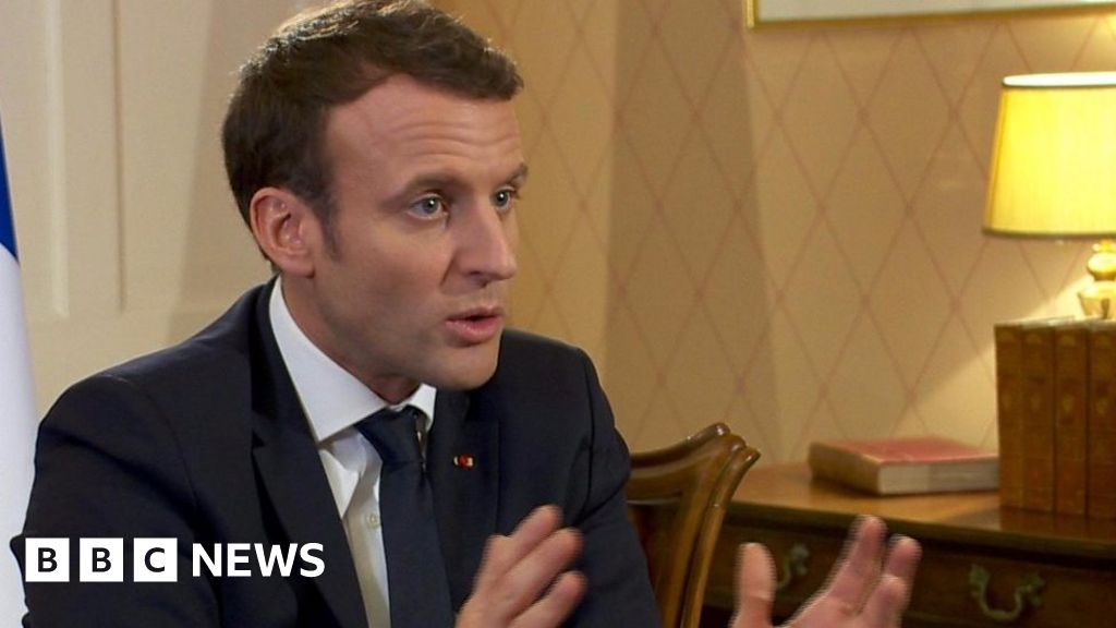 French President Says Donald Trump Is Not A 'classical Politician ...