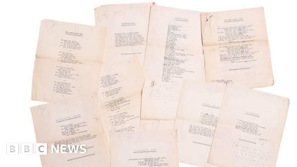 Rare Winnie the Pooh papers fetch £95,000 at auction