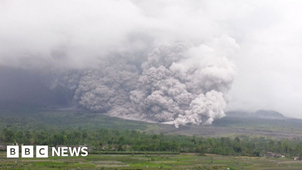 Watch: Indonesia's Semeru volcano spews giant ash clouds as it erupts