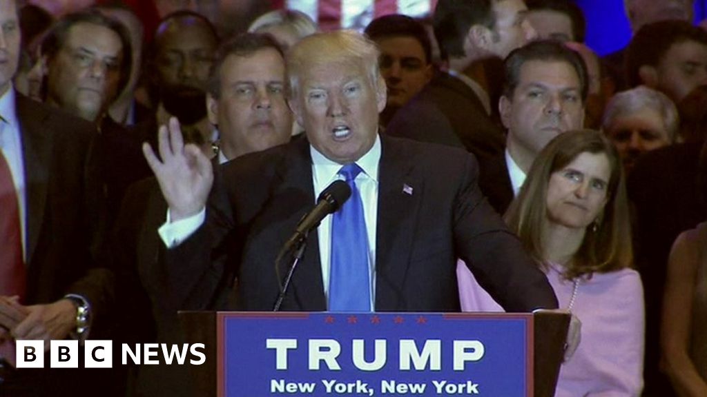 US election Trump says Clinton playing the 'woman card' BBC News