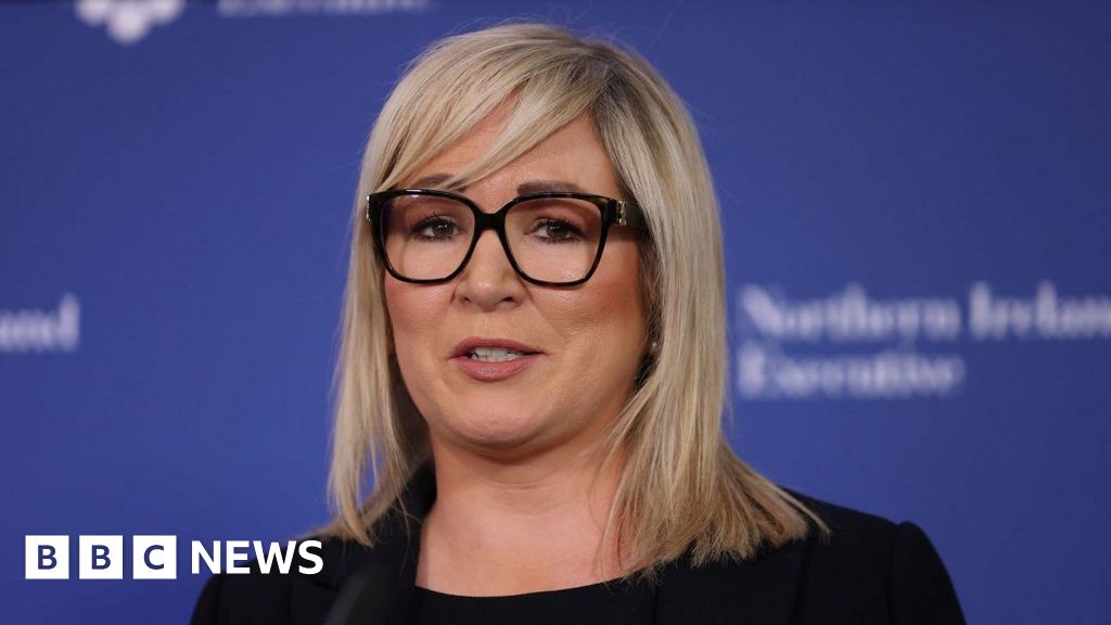 First Minister Michelle O’Neill says Trump tariffs ‘a race to the bottom’
