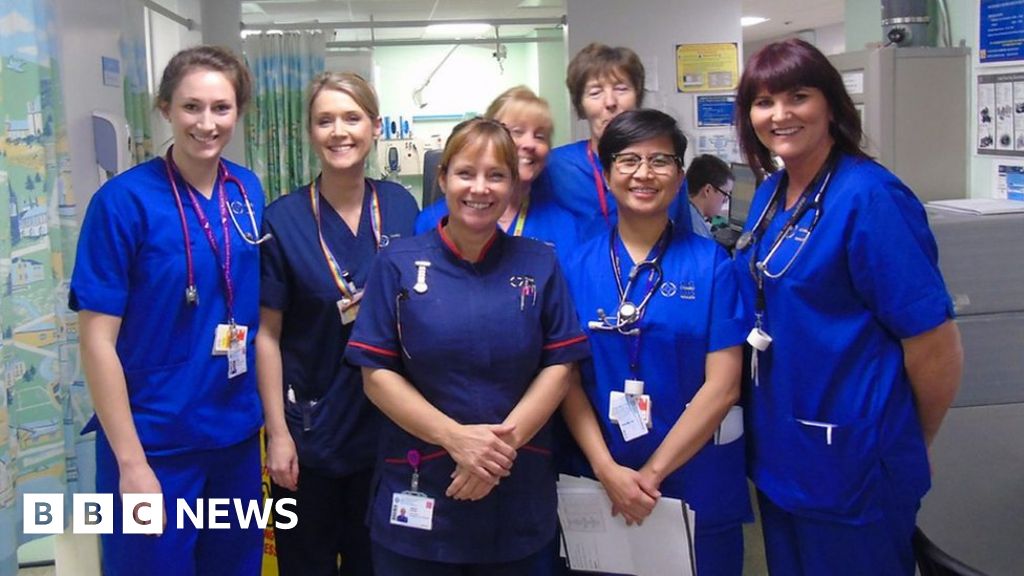 University Hospital Of Wales Cardiff Lead Nurse On Busy Aande Bbc News