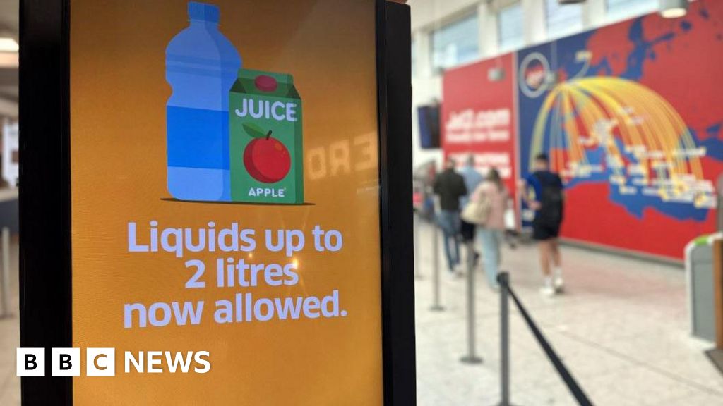 Edinburgh and Birmingham airports increase 100ml liquid limits